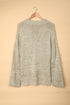 V Neck Drop Shoulder Knitted Sweater